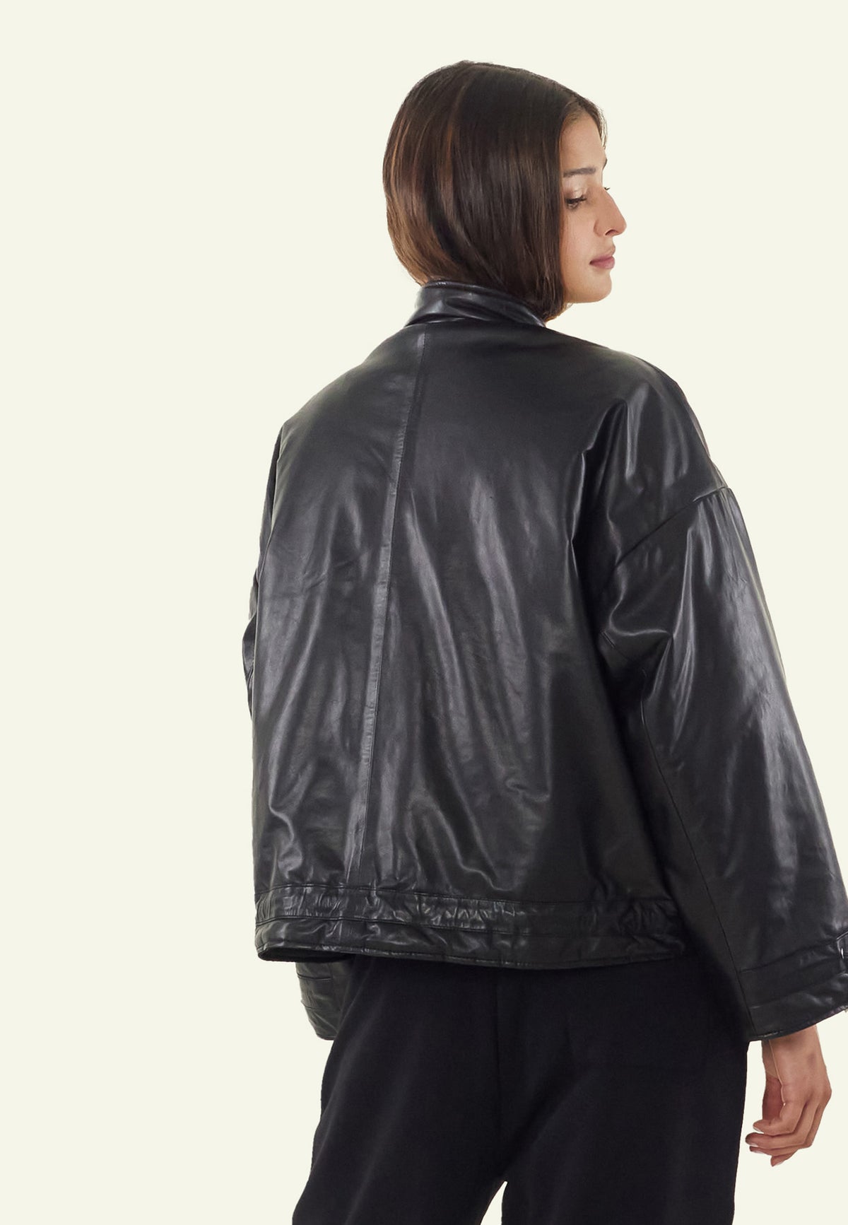 SERGE PARIENTE - Khaki down jacket