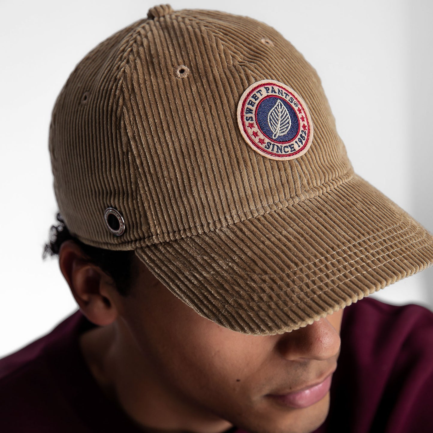 SWEET PANTS - Velor White Paper Cap