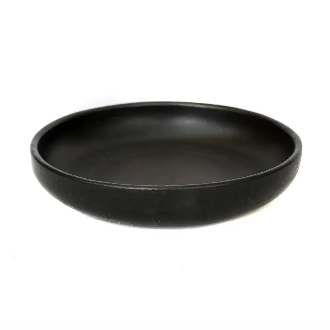 BAZAR BIZAR LIVING - ASSIETTE CREUSE NOIRE M