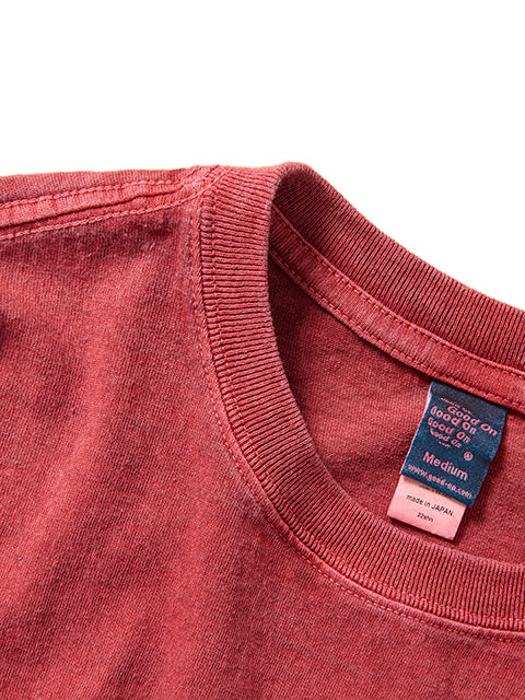 GOOD ON - SS Crew Tee PF-Rouge