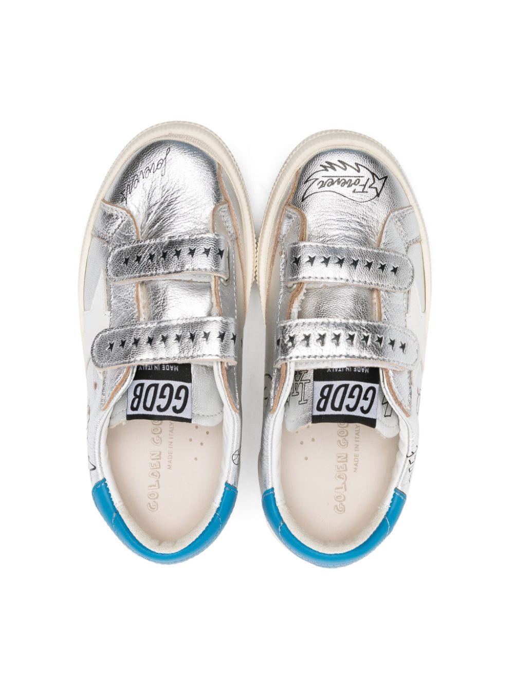 GOLDEN GOOSE - May Laminated Graffiti