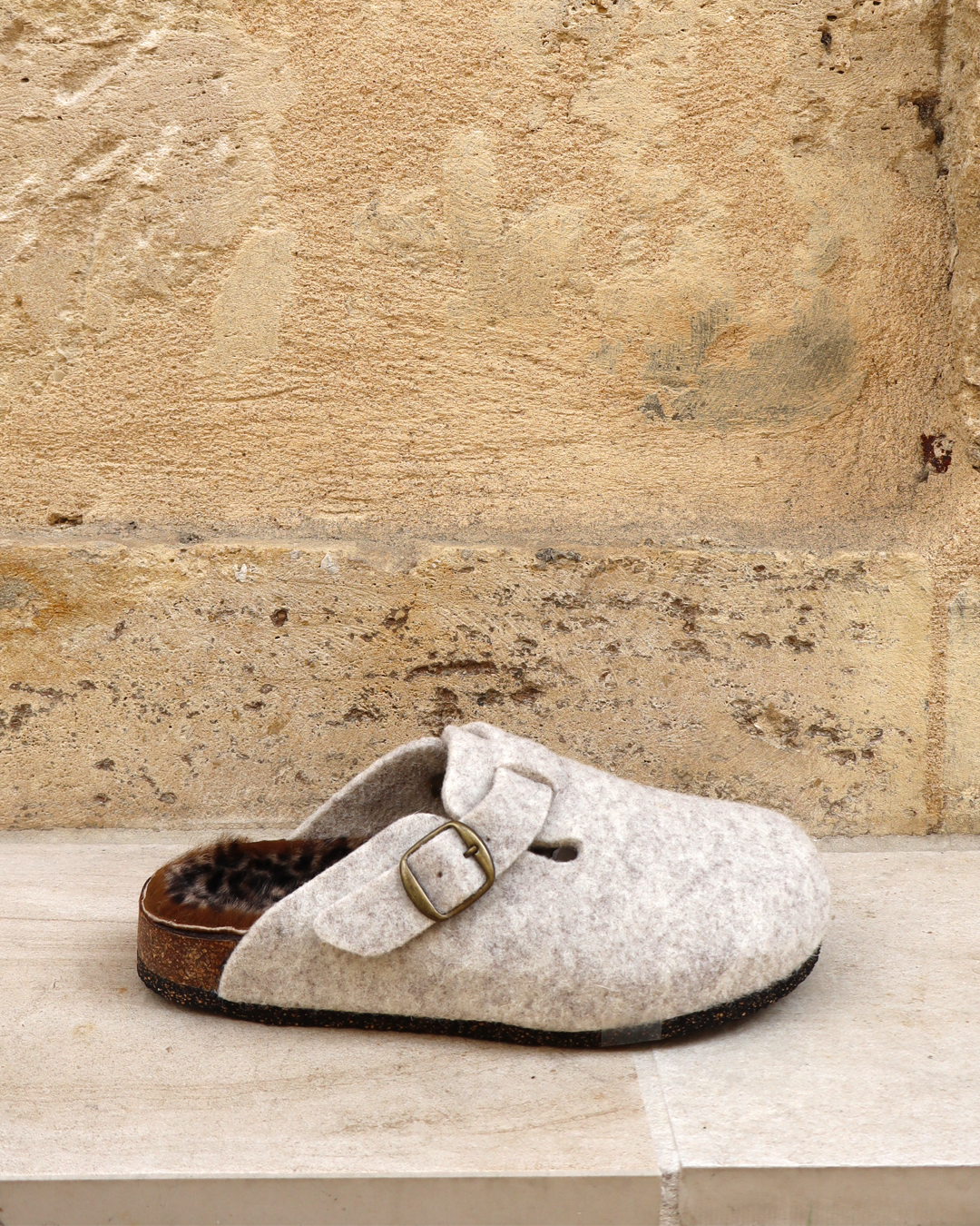 Sabot Feutre Femme Sabot Femme Cuir Blanc Samantha Confort