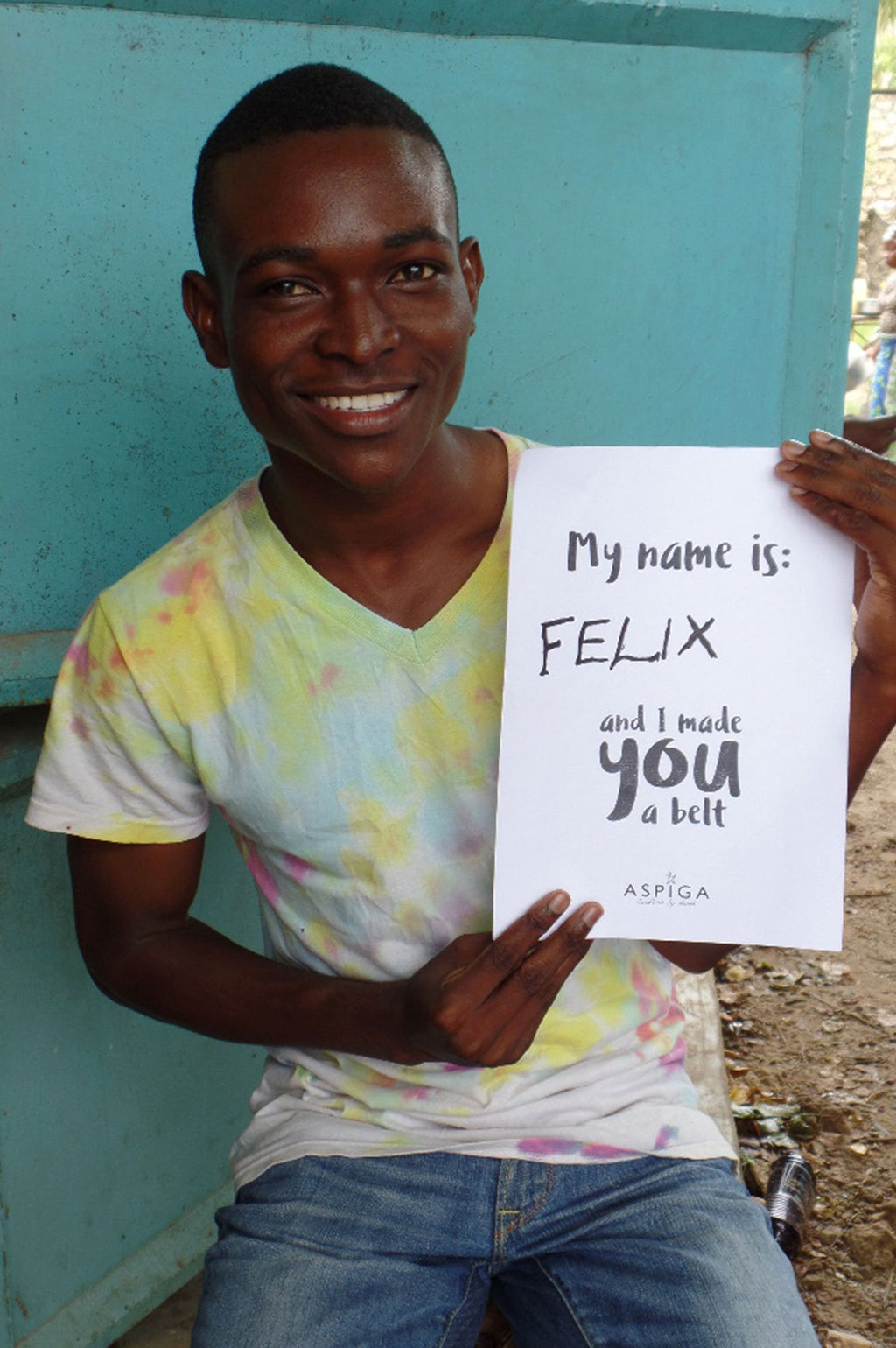 ASPIGA - Full Beaded Blue