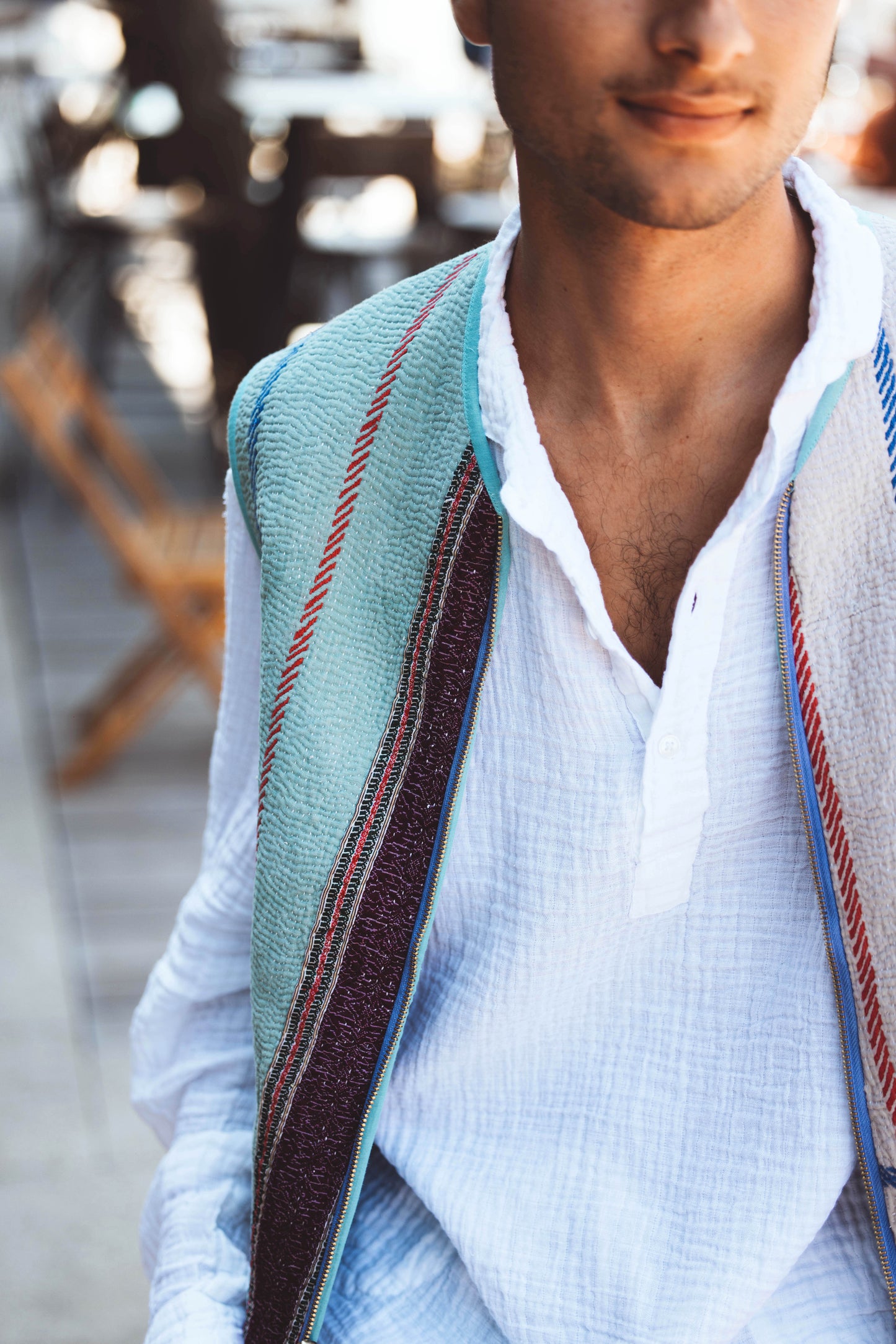 THE BLUE ISLAND - Blue Sky Vest