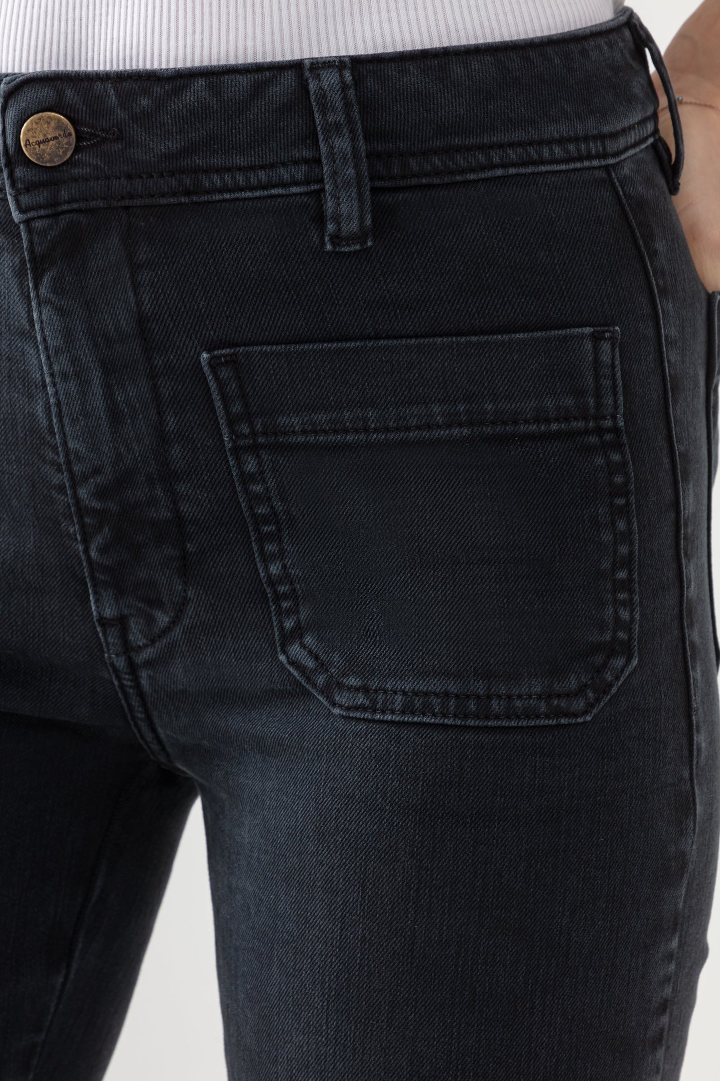 ACQUAVERDE - Charlotte Jeans Black Stone