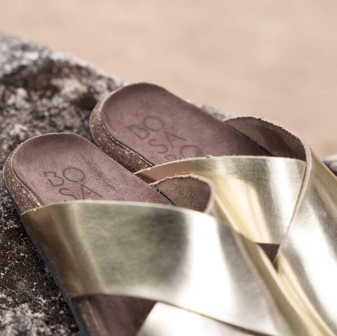 BOSABO - Mules Louise Old Metal