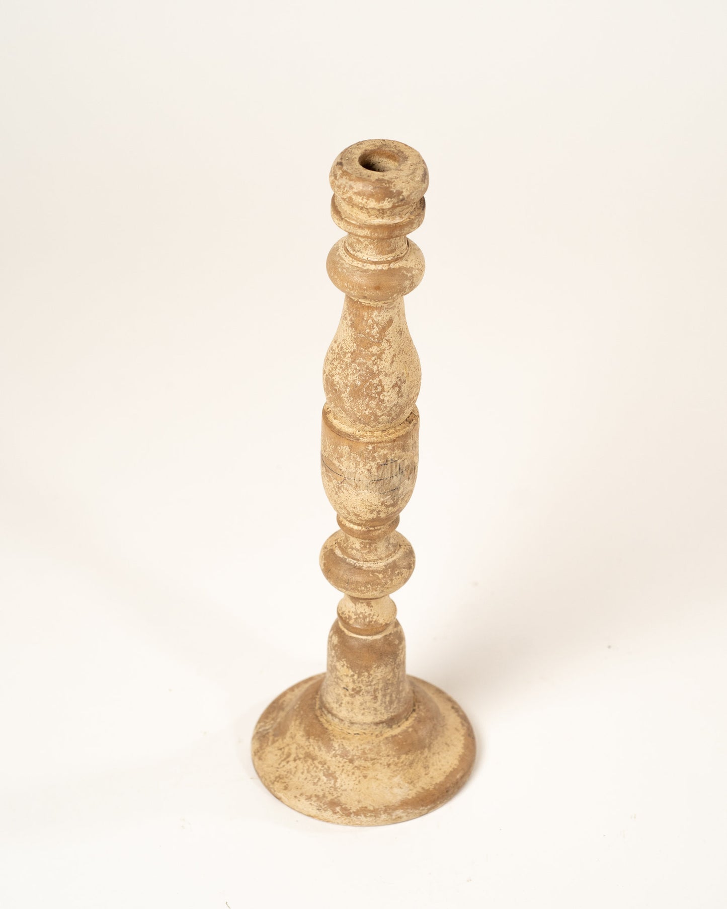 L'ÎLE BLEUE - BOUGEOIR EN BOIS DE MANGUIER 1