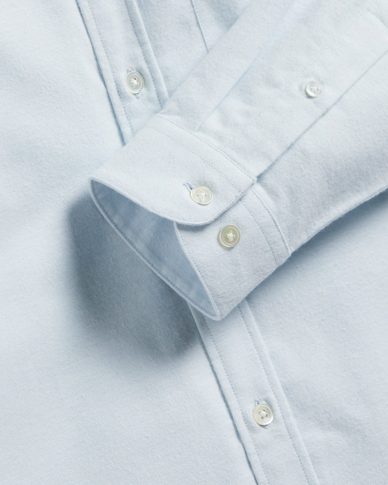 PORTUGUESE FLANNEL - Brushed Oxford Light Blue