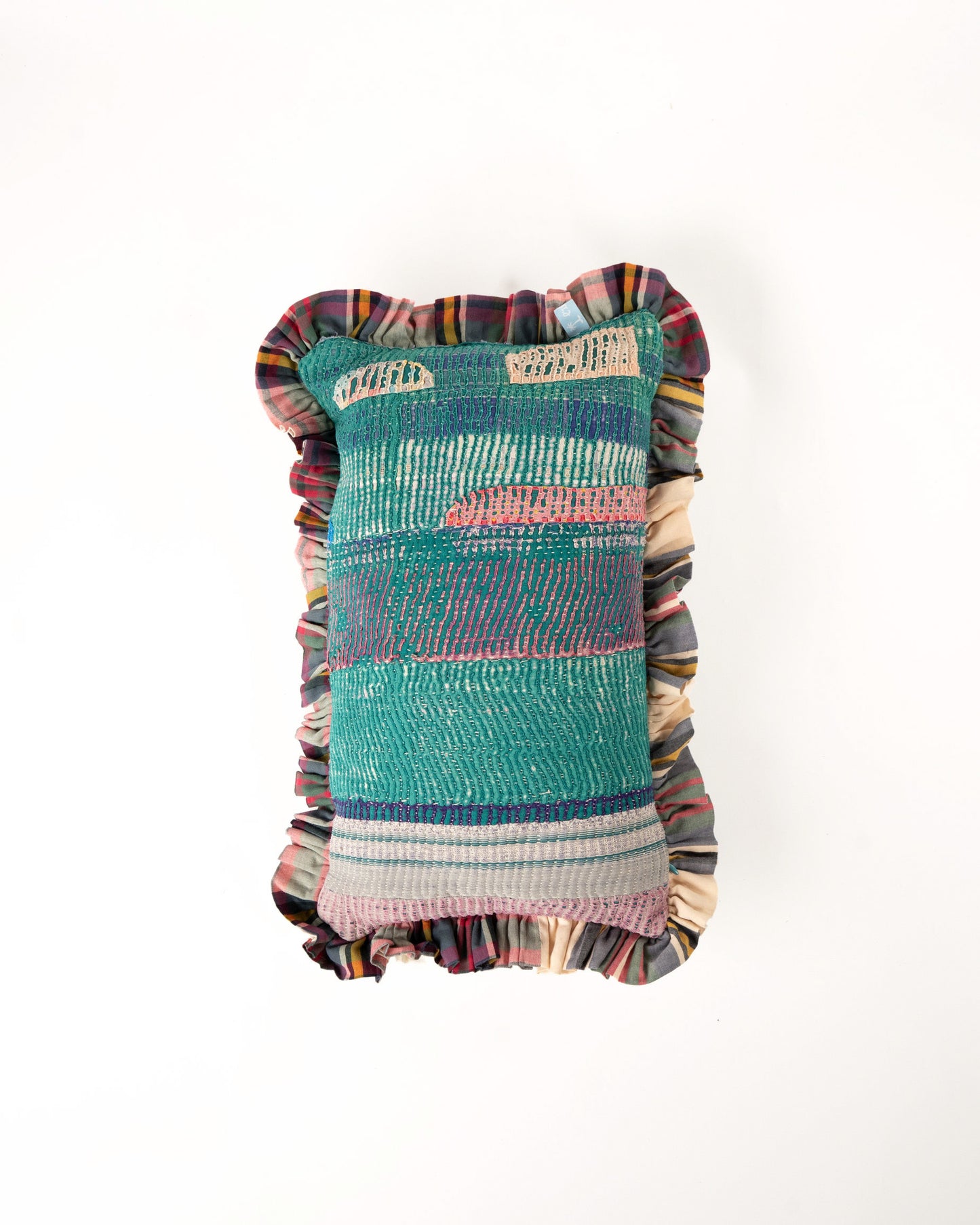 L'ÎLE LBEUE - COUSSIN EN KANTHA 10