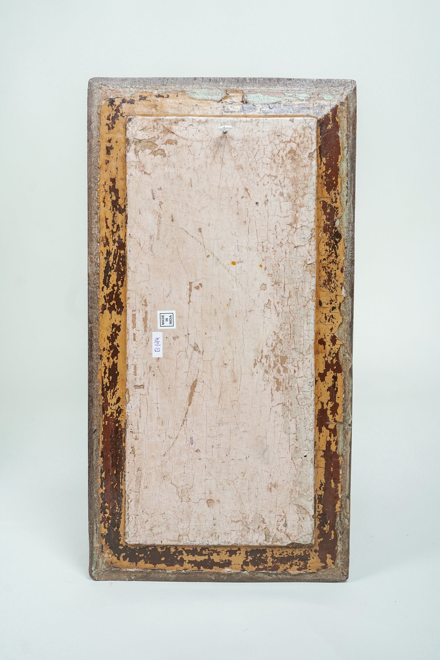 L'ÎLE BLEUE - Peinture sur Bois - Dessous de Plat