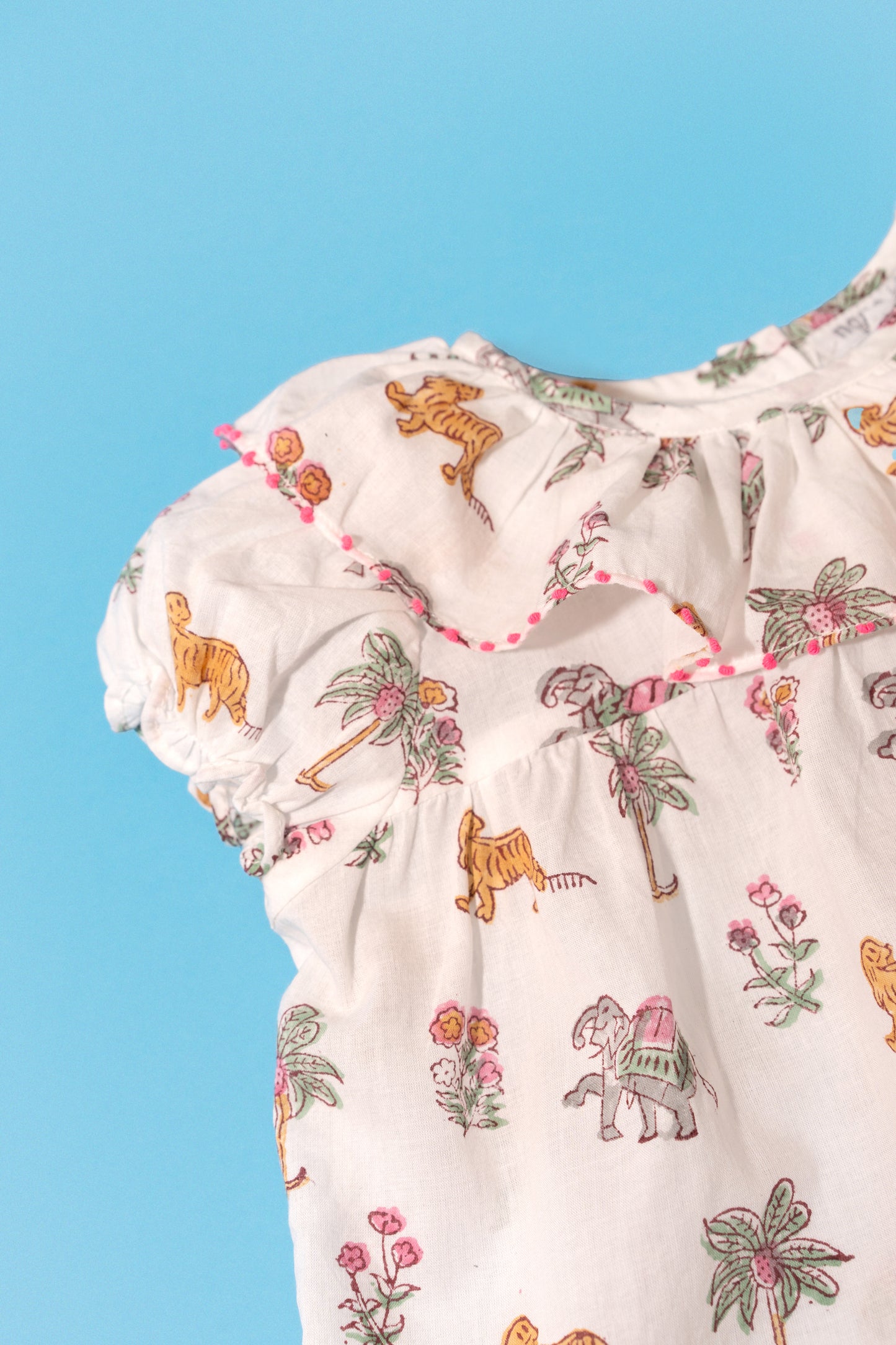 L'ÎLE BLEUE - Blouse Lou Imprimée