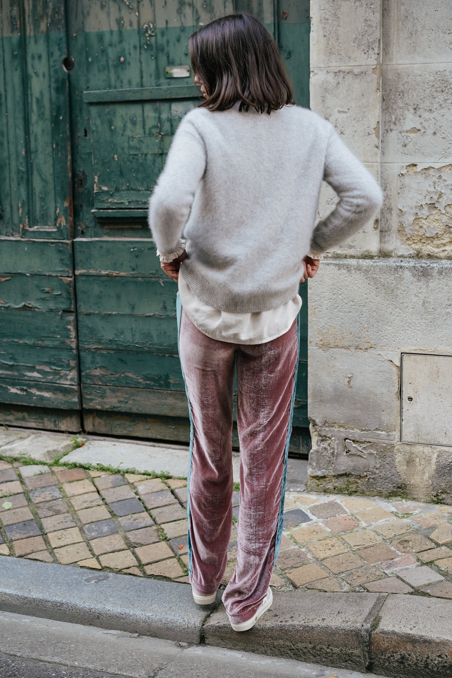 THE BLUE ISLAND - Sayani Light Pink Pants