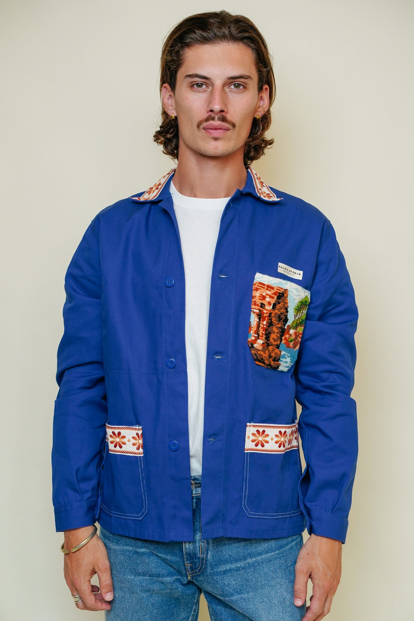 KALIKA - Blue Work Jacket