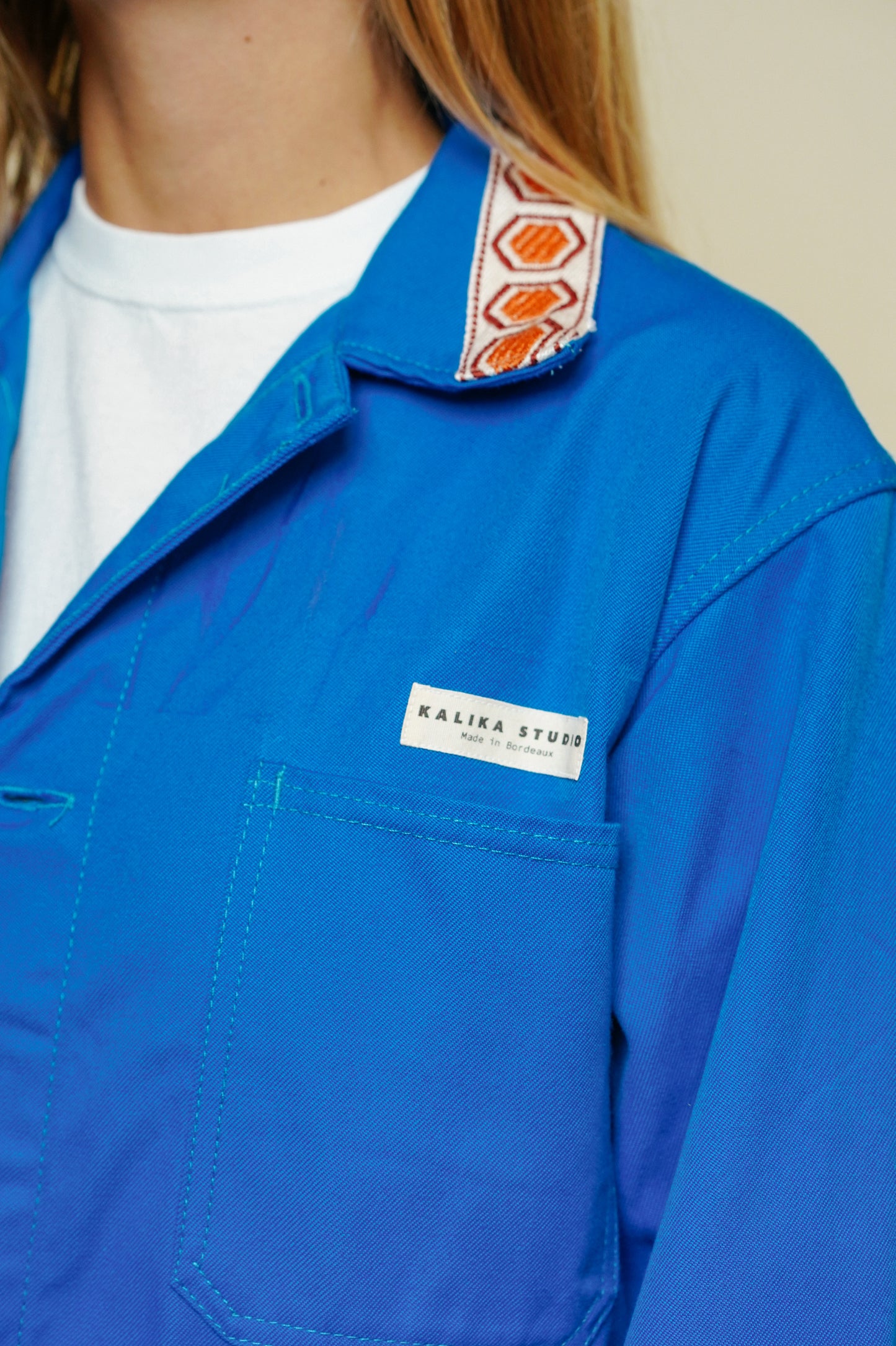 KALIKA - Blue Work Jacket