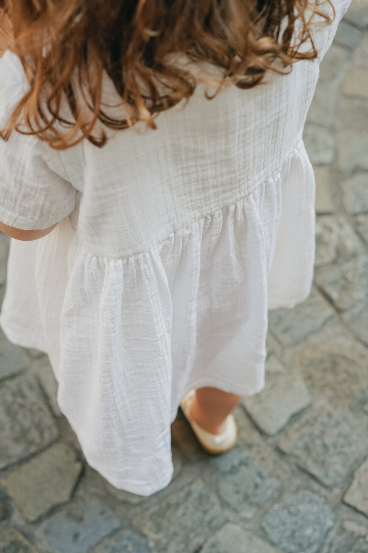 L'ÎLE BLEUE - Robe Jadou Blanche