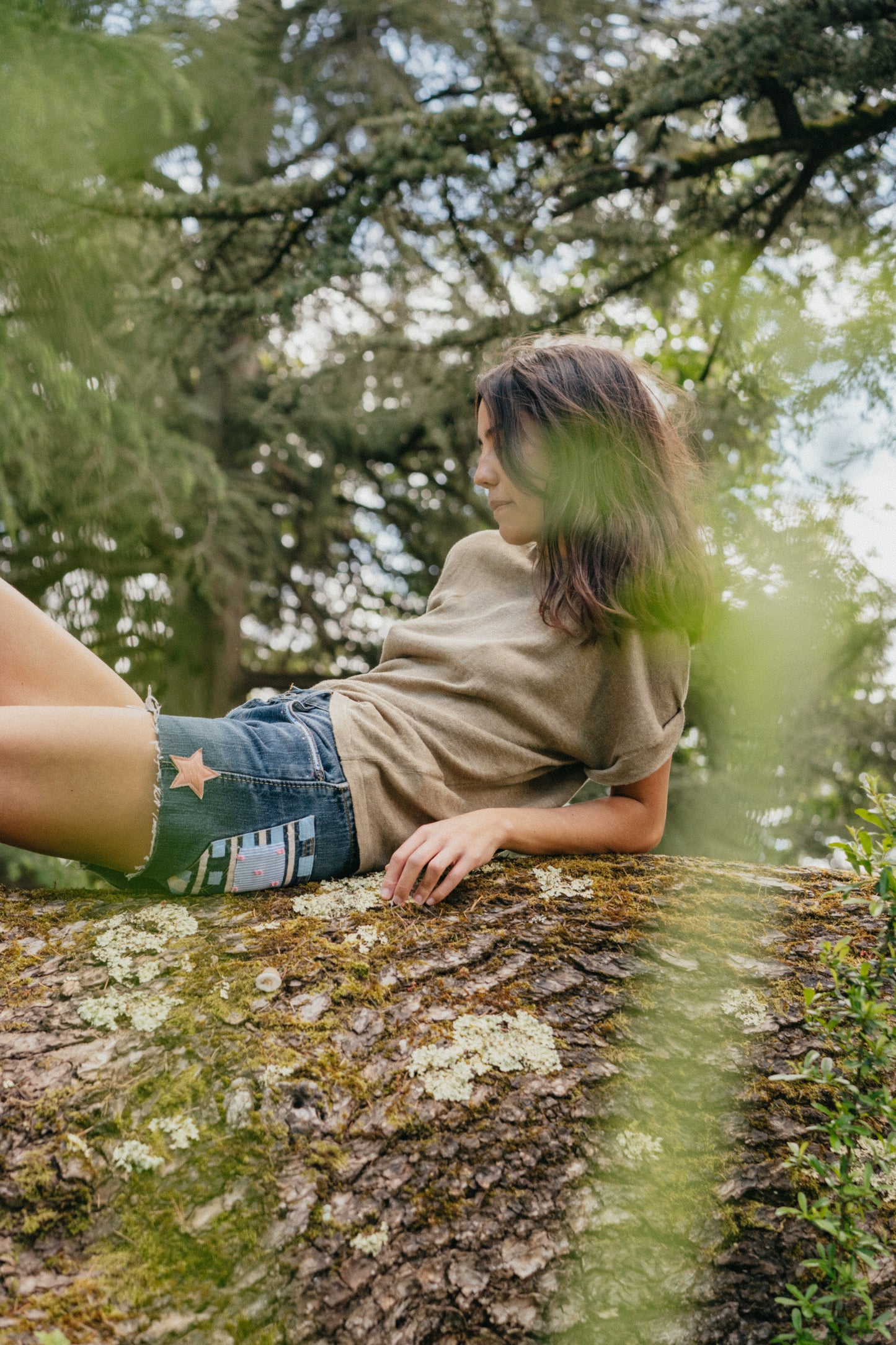 THE BLUE ISLAND - One-of-a-kind shorts Los Angeles