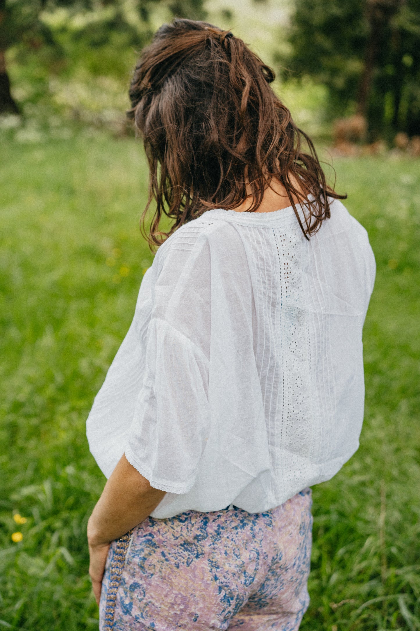 L'ÎLE BLEUE - Blouse Nino Coton