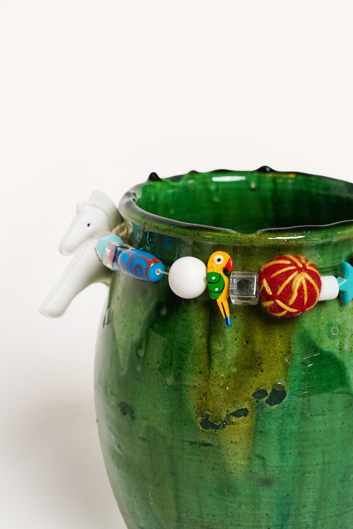 L'ÎLE BLEUE - VASE DROIT