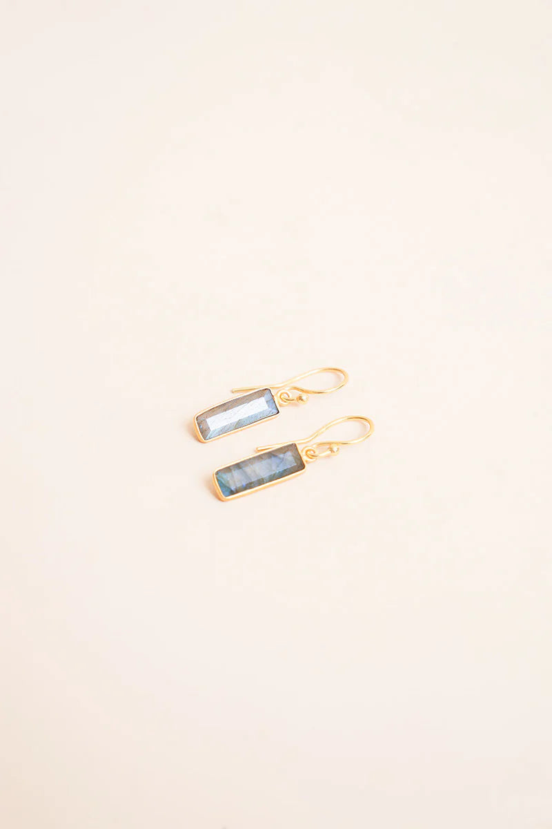 SHANSHAN - Muda Labradorite Earrings