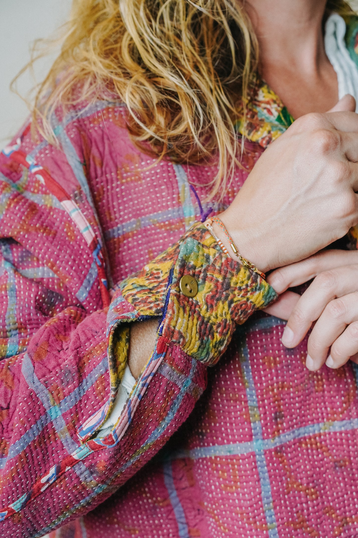 THE BLUE ISLAND - Kantha Jacket 8