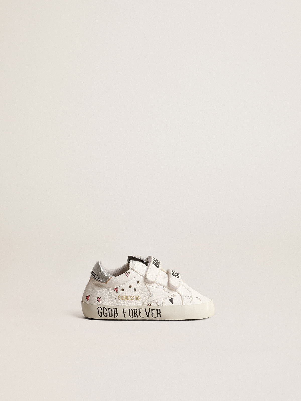 GOLDEN GOOSE Baby Coeurs L Ile Bleue