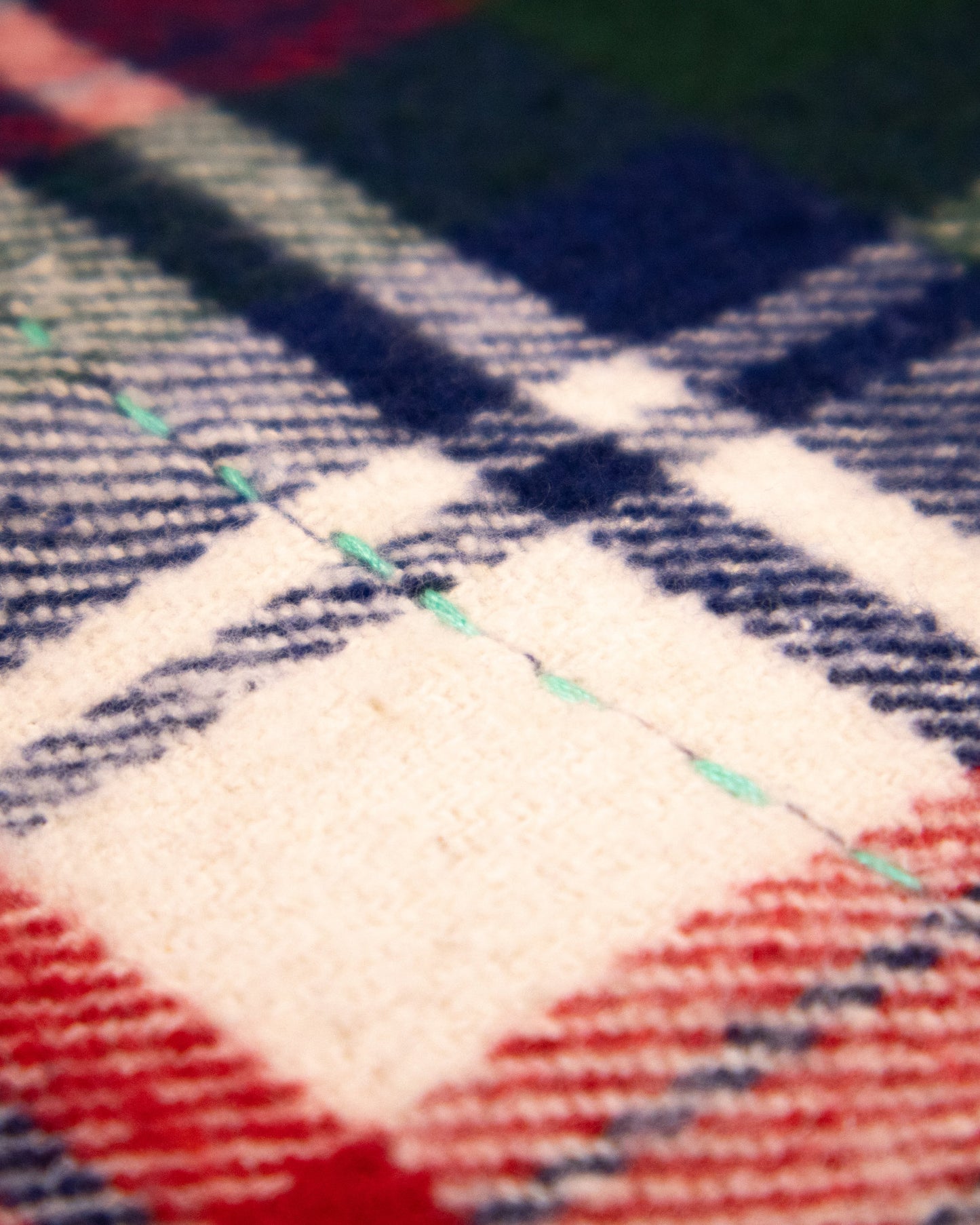 L'ÎLE BLEUE - BLOUSE FRIDA TARTAN