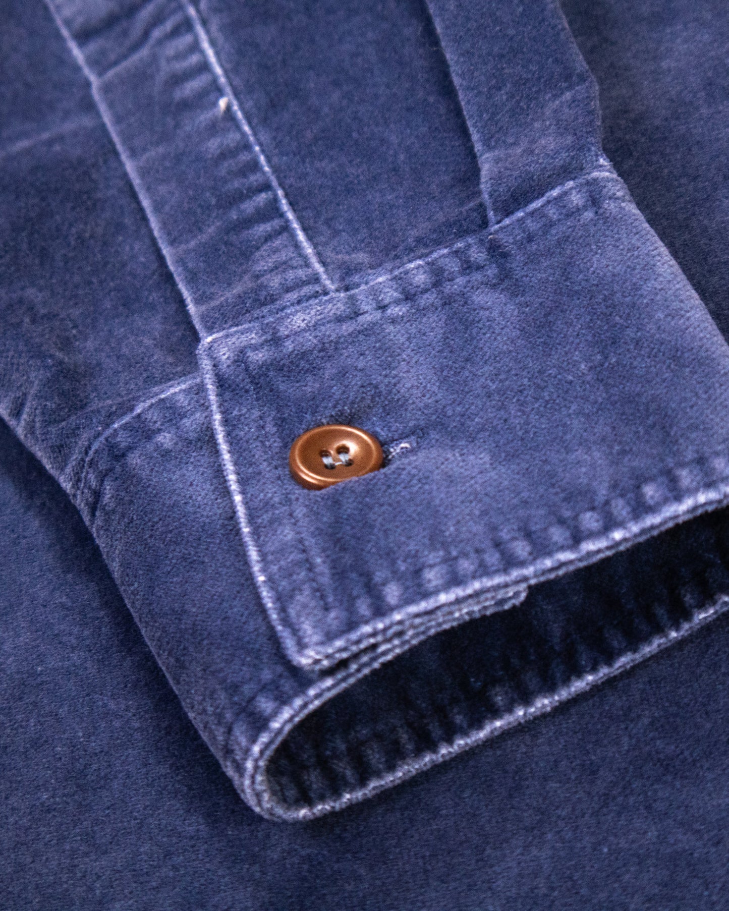 MADSON - CHEMISE VELVET INDIGO