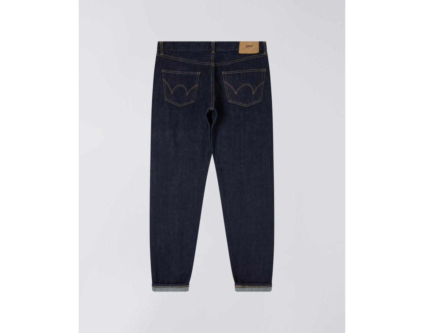 EDWIN - Regular Tapered Jeans Blue Rinsed