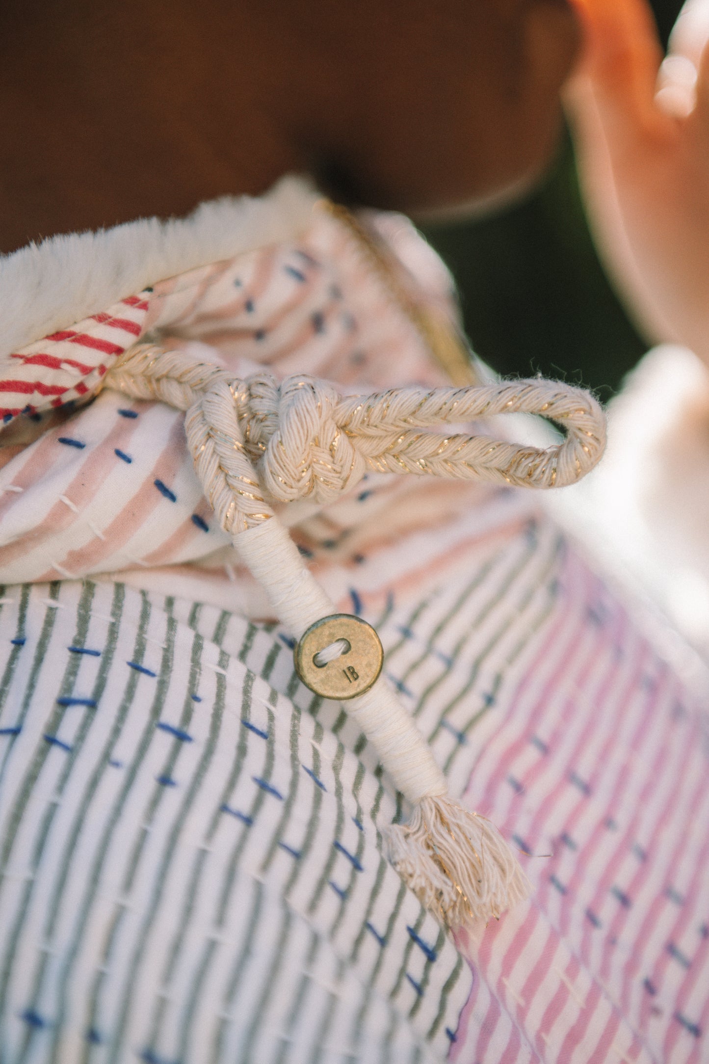 THE BLUE ISLAND - One-of-a-kind Hoody Coat