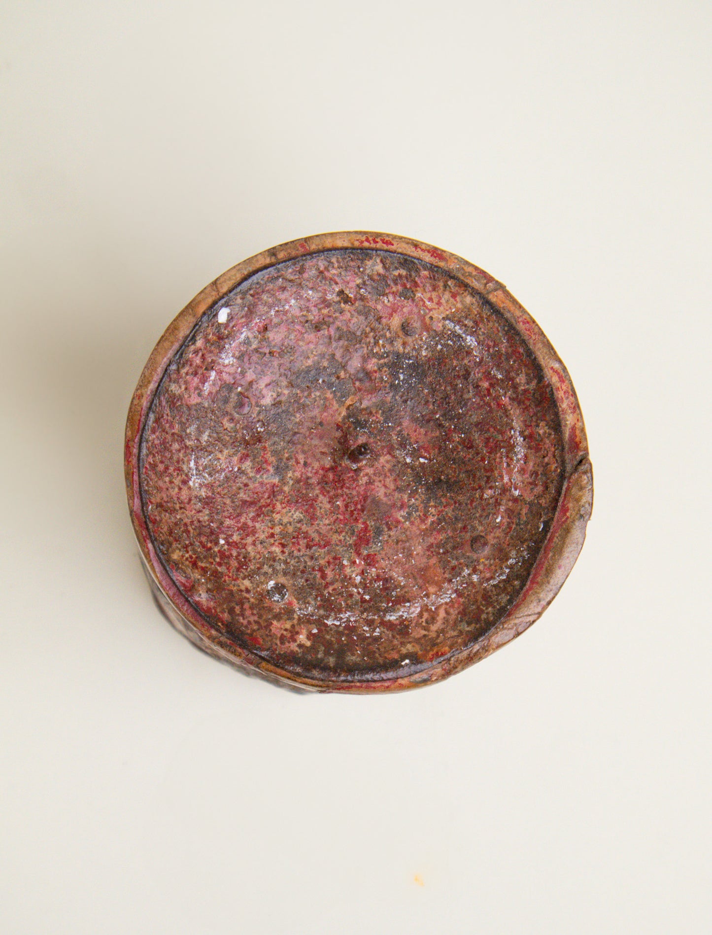 L'ÎLE BLEUE - Bougeoir Acacia Vintage Red