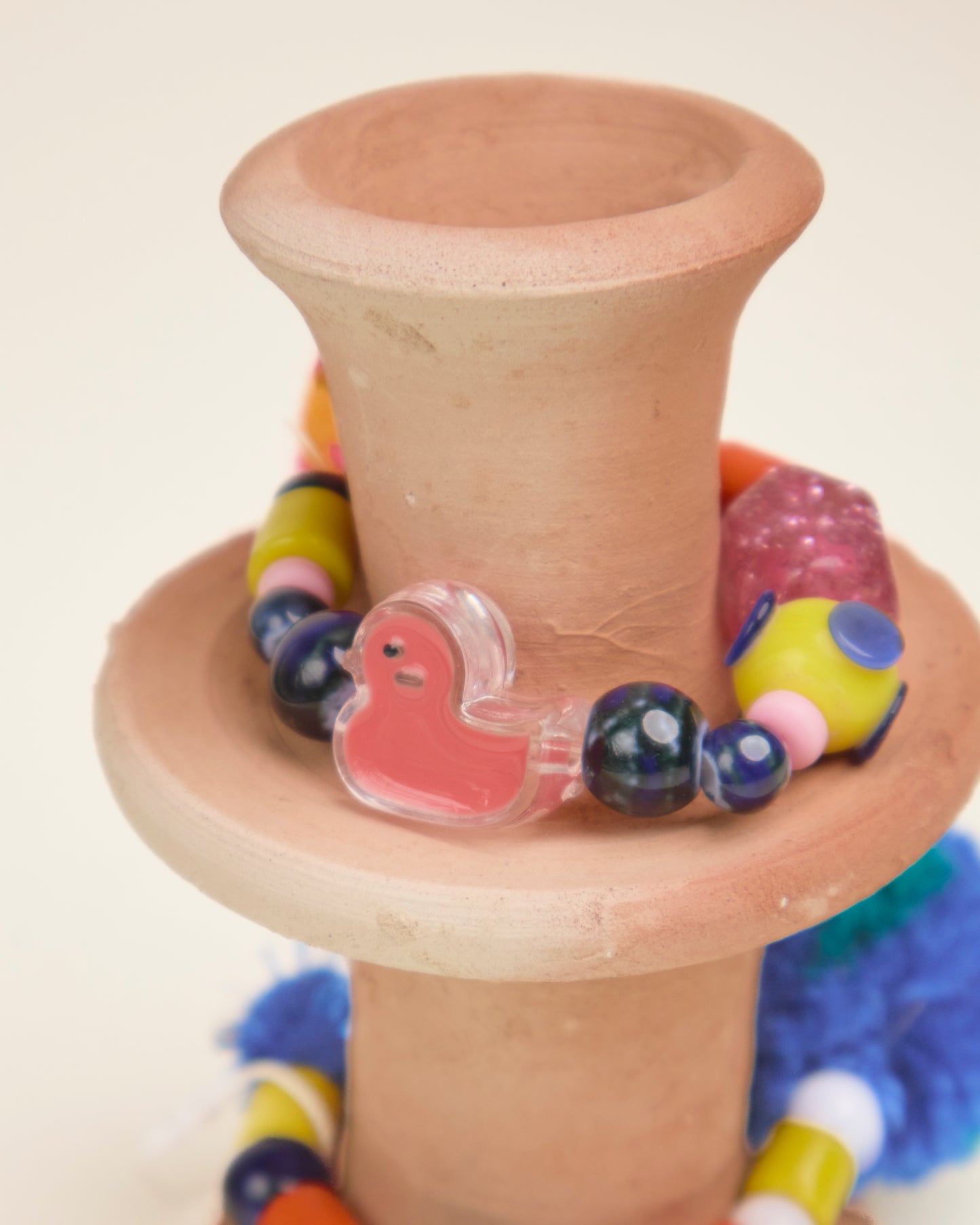 L'ÎLE BLEUE - Bougeoir Terre Cuite XS