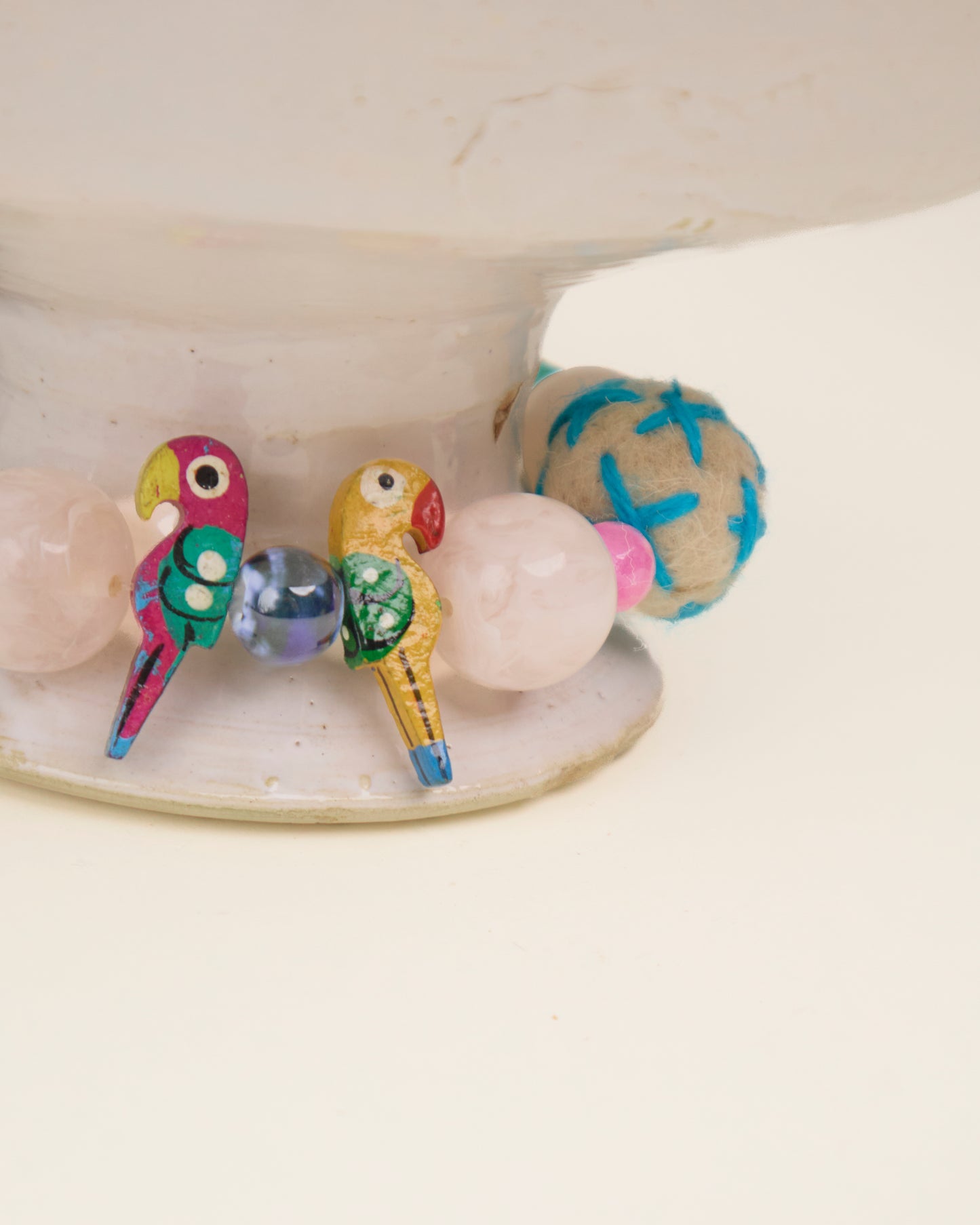 L'ÎLE BLEUE - Bougie Céramique Sur Pied