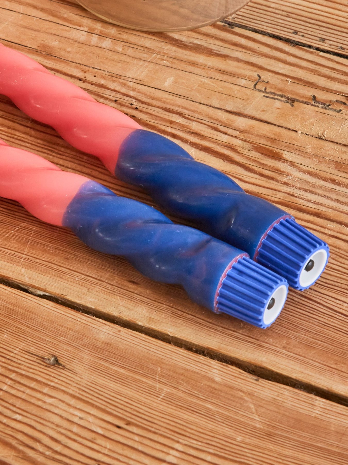 RICE - Bougie LED Corail - paquet de 2