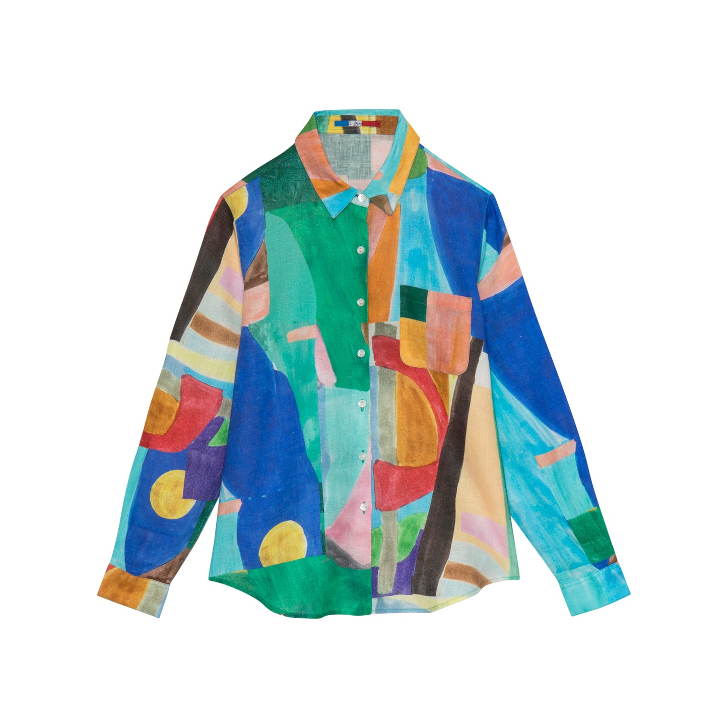 G.KERO - Linen Mixed Fabric Shirt