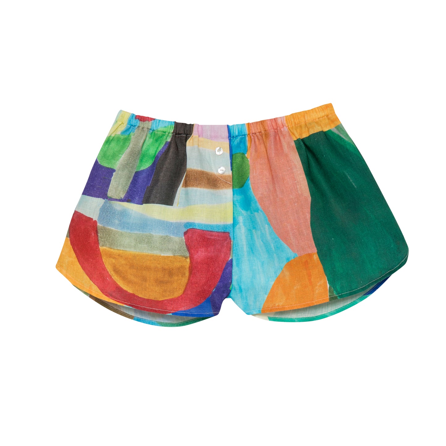 G.KERO - Short Metisse Lin