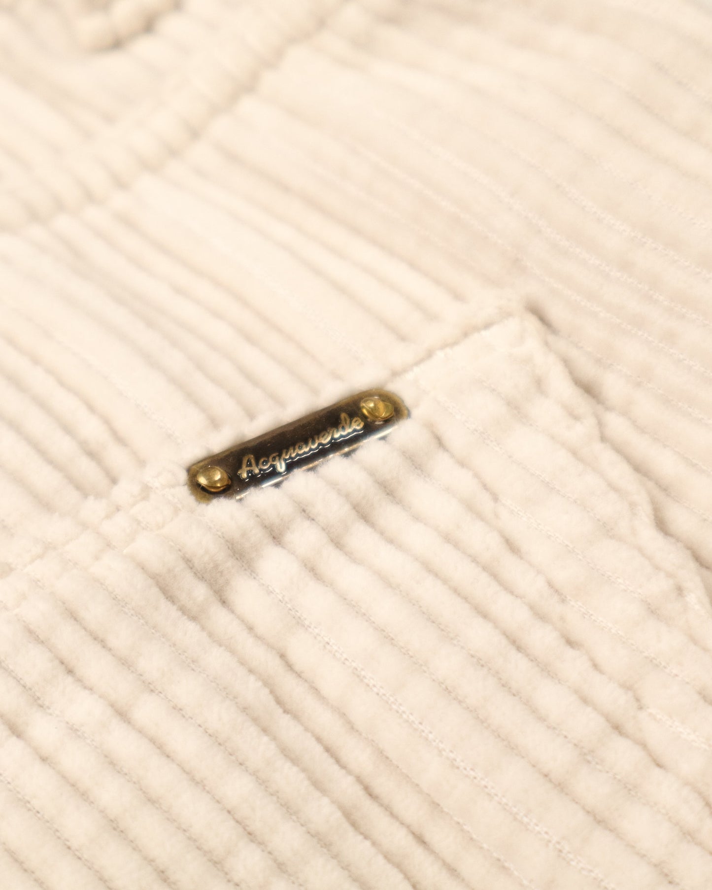 ACQUAVERDE - PANTALON NEW NILS CÔTELÉ CRÈME