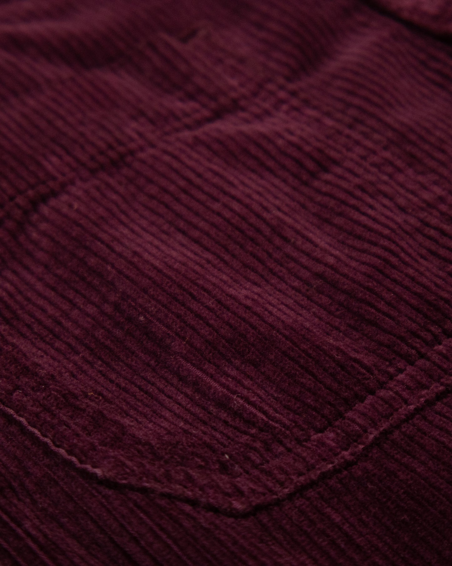 ACQUAVERDE - PANTALON VELOUR CHARLOTTE AUBERGINE