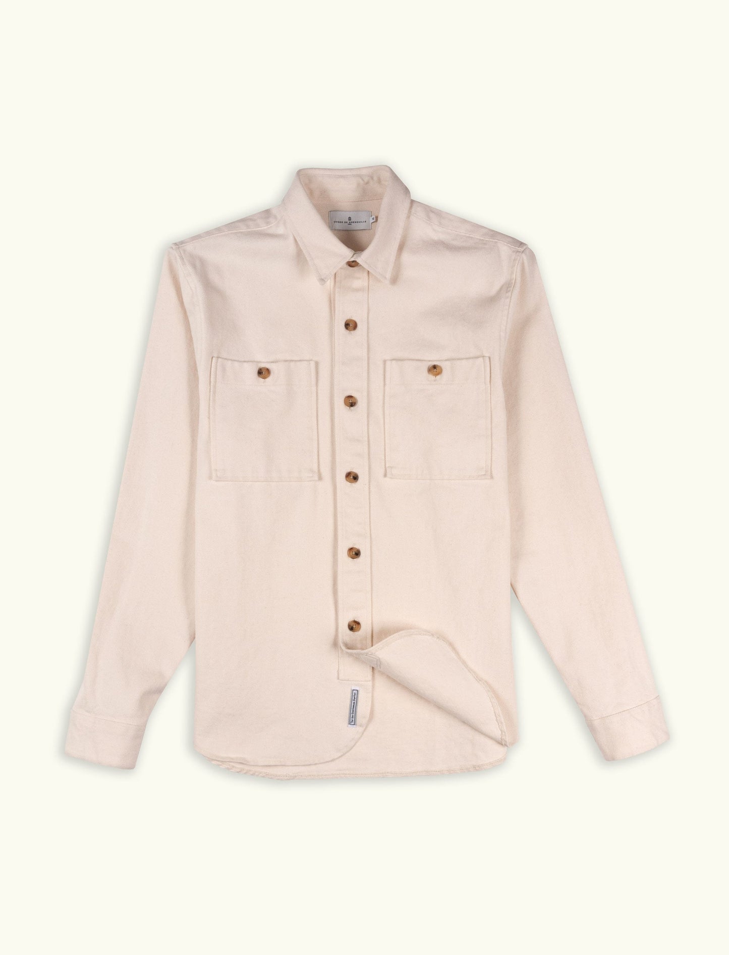 CUISSE DE GRENOUILLE - Surchemise en Twill