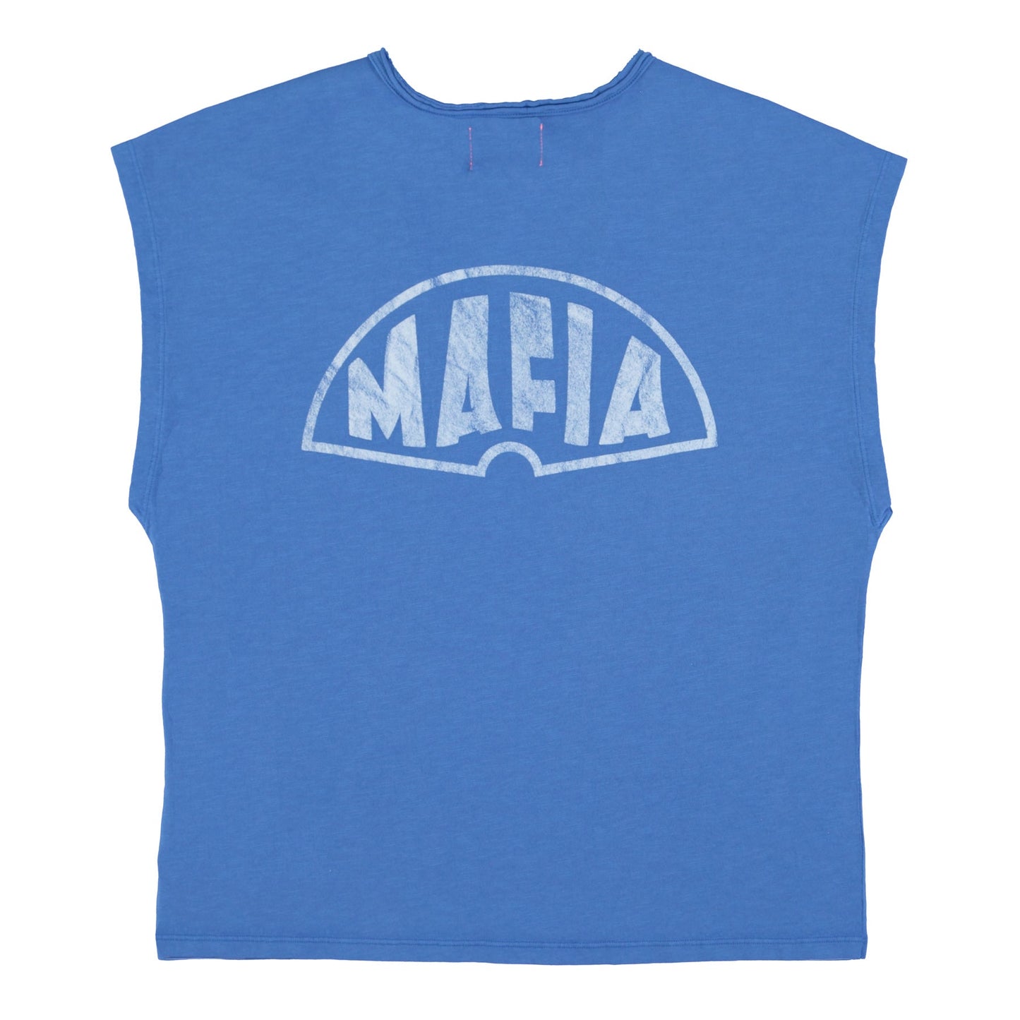 SISTERS DEPARTMENT - Tee-shirt Sans Manches Blue Mafia