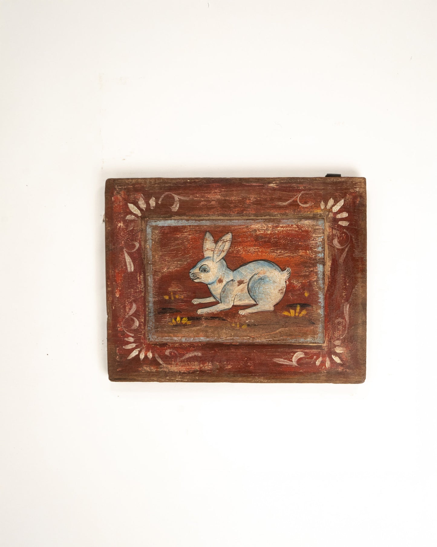 L'ÎLE BLEUE - TABLEAU EN BOIS PEINT À LA MAIN 20