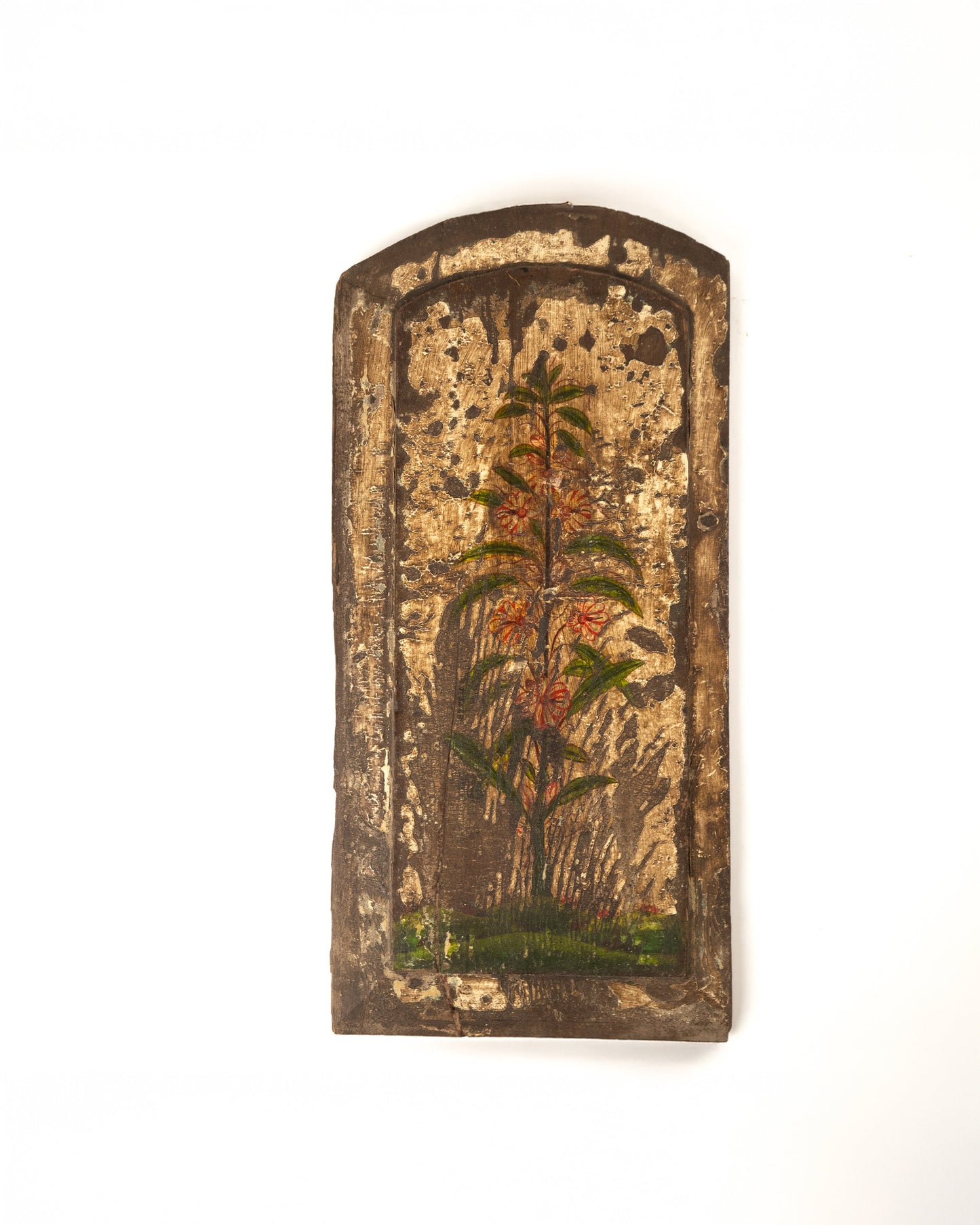 L'ÎLE BLEUE - GRAND TABLEAU EN BOIS PEINT À LA MAIN 3