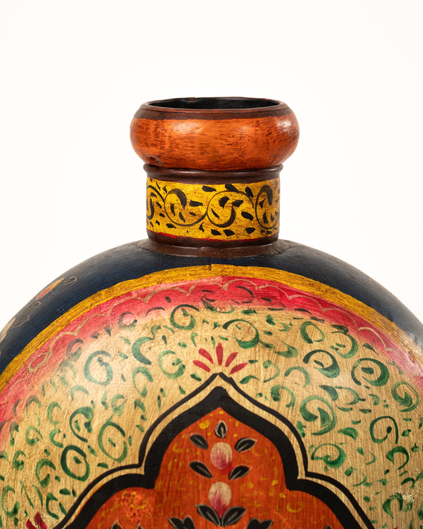 L'ÎLE BLEUE - POT PEINT À LA MAIN 2