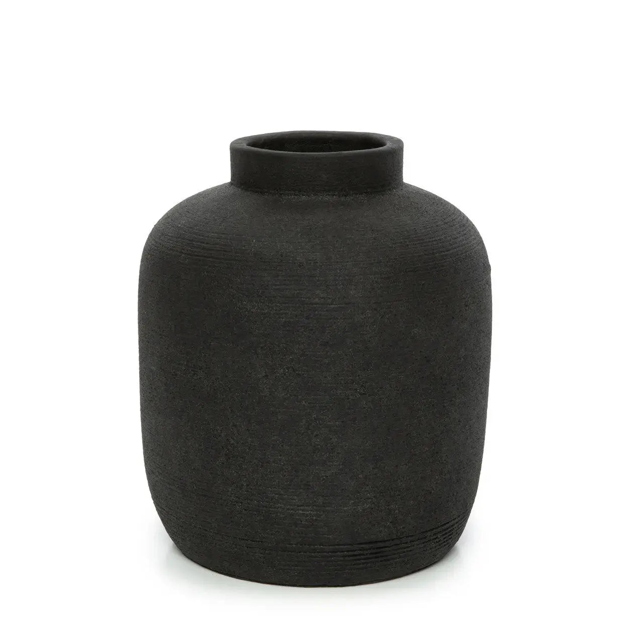 BAZAR BIZAR LIVING - VASE PEAKY NOIR