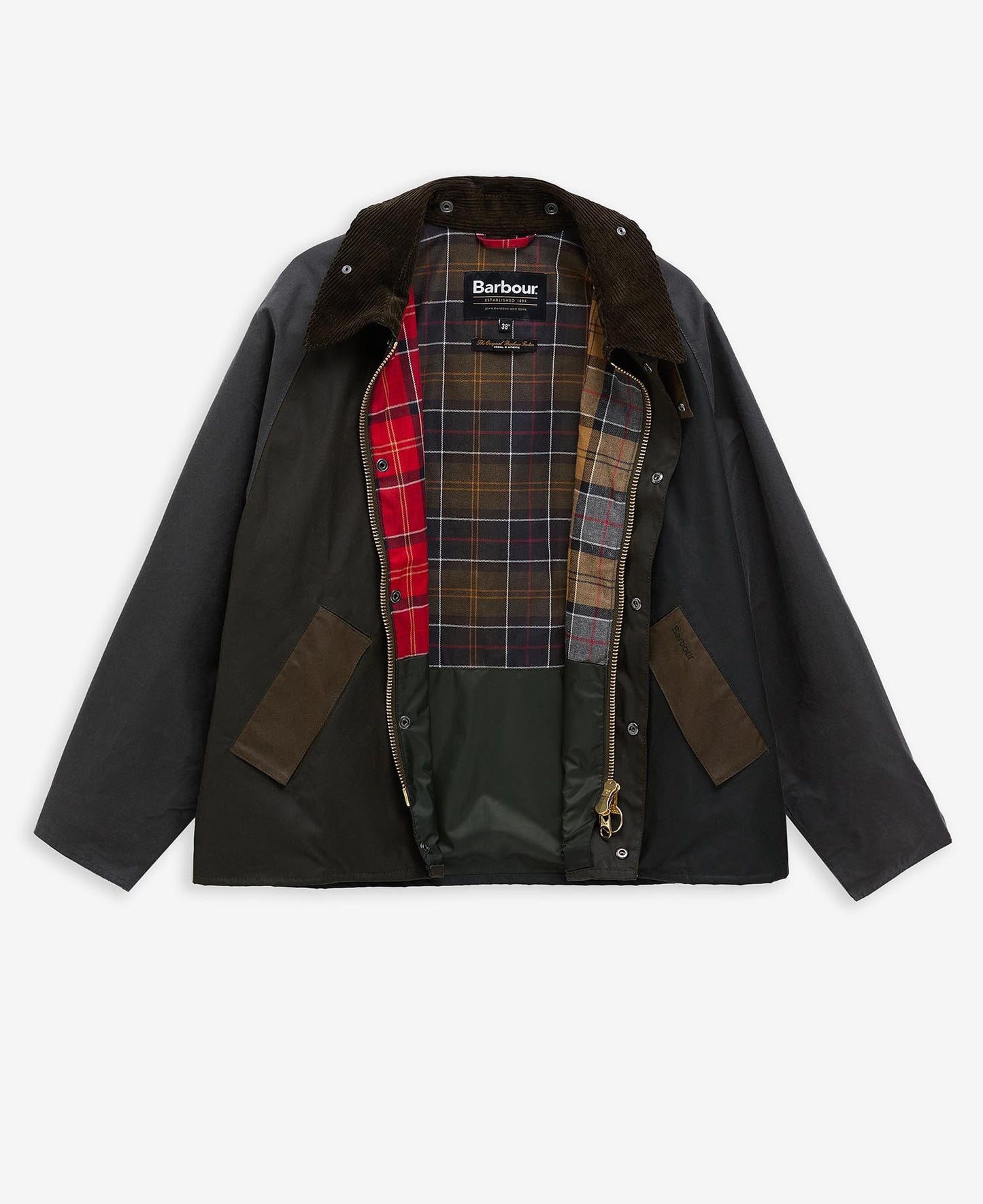 BARBOUR - Patchwork Transport Waxed Jacket