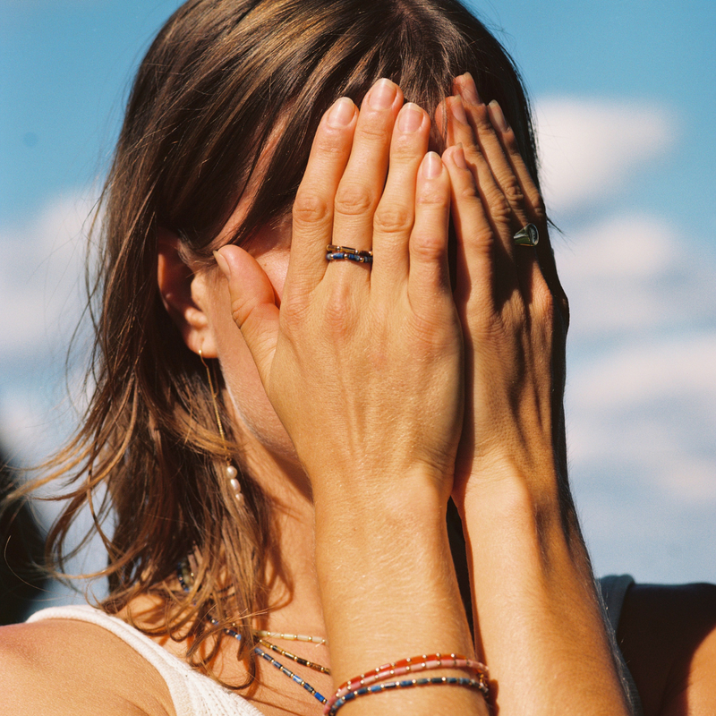 CAMILLE COLETTE STUDIO - BAGUE BAIA LAPIS LAZULI