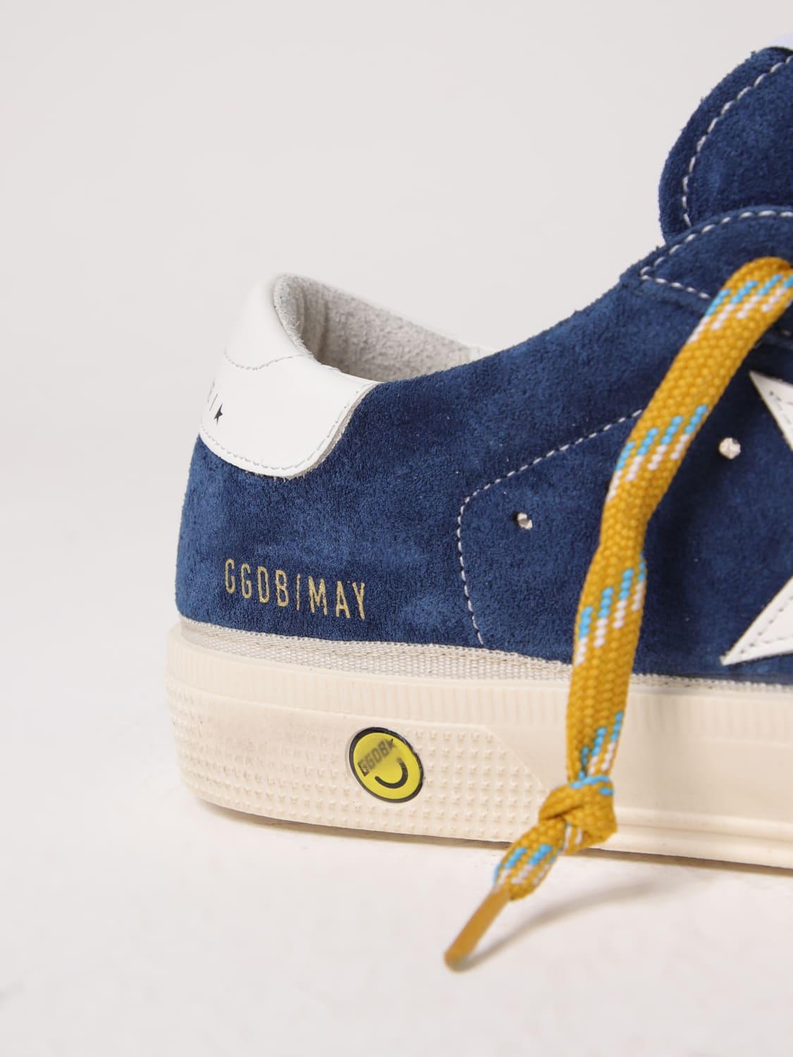 GOLDEN GOOSE - May Aviator Suede Navy