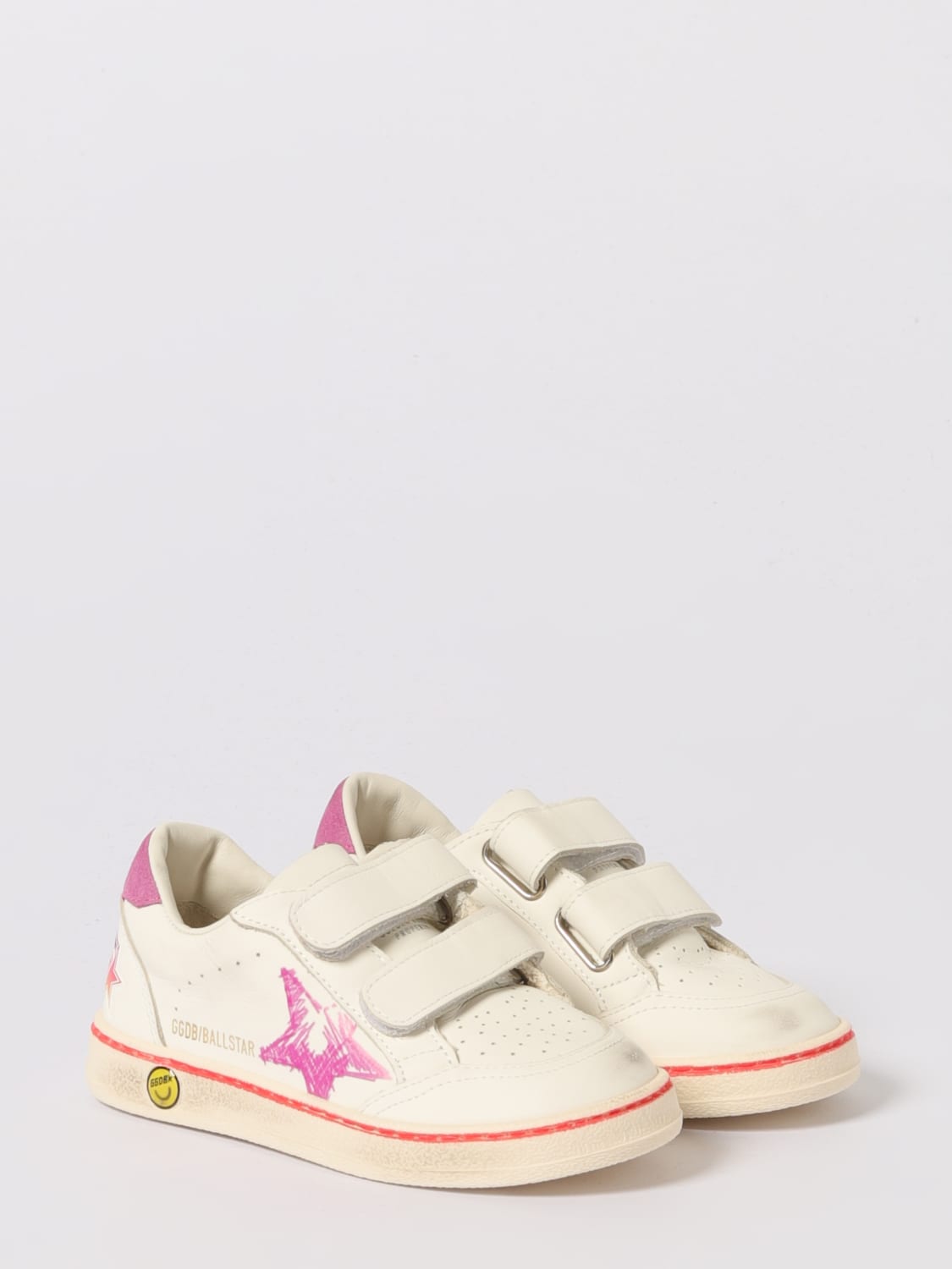 GOLDEN GOOSE - Ball Star Strap Pink