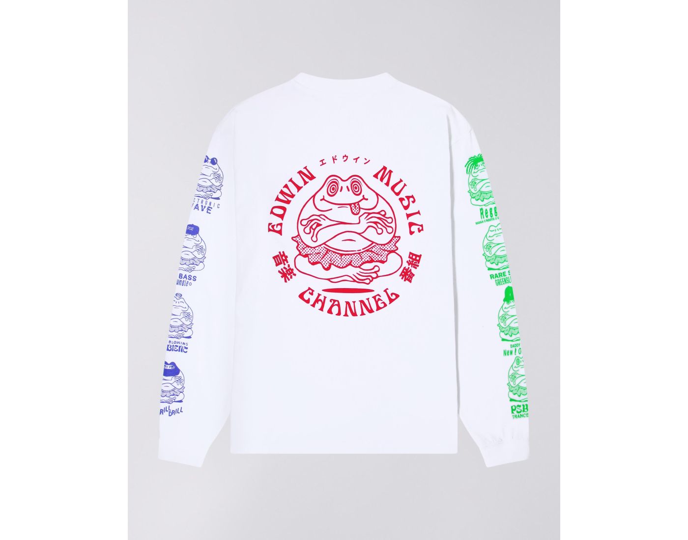 EDWIN - Tee-shirt Manches Longues Music Channel