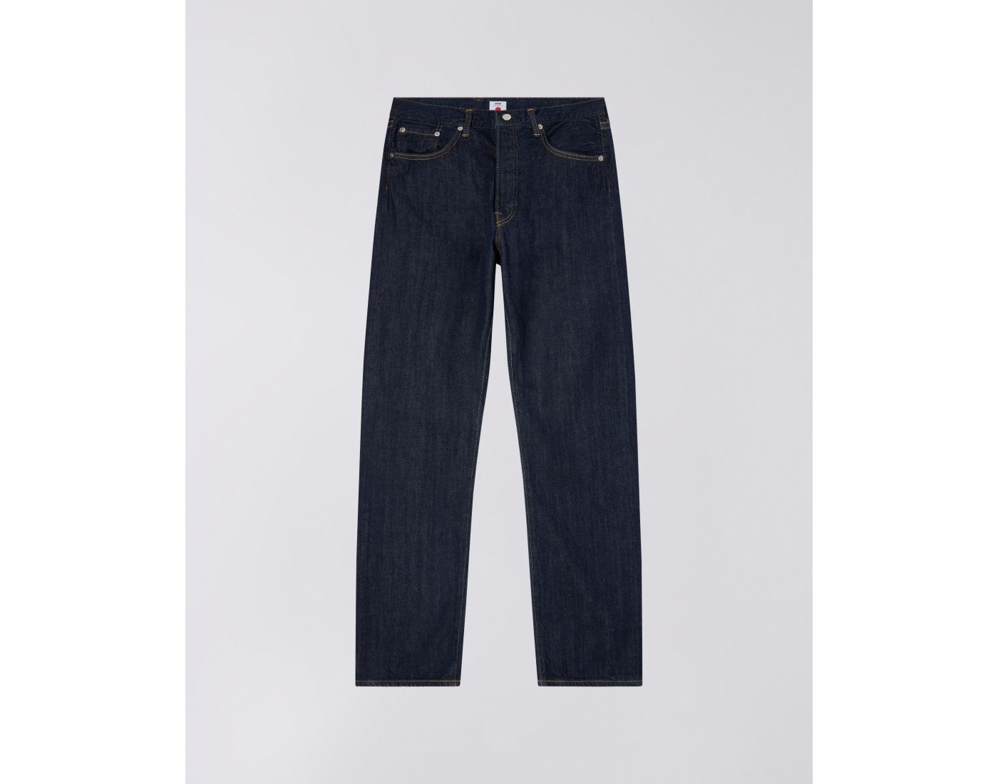 EDWIN - Regular Straight Jeans Blue Rinsed