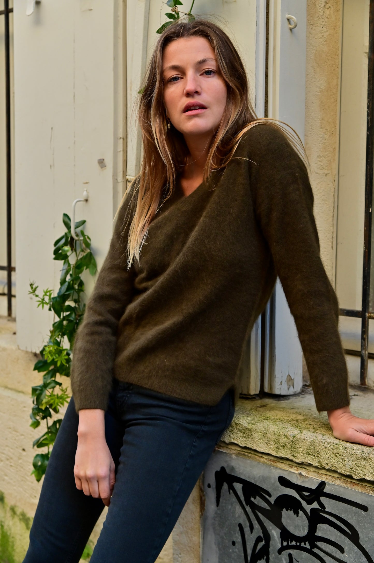 ESTHÈME - Small V-neck Raccoon